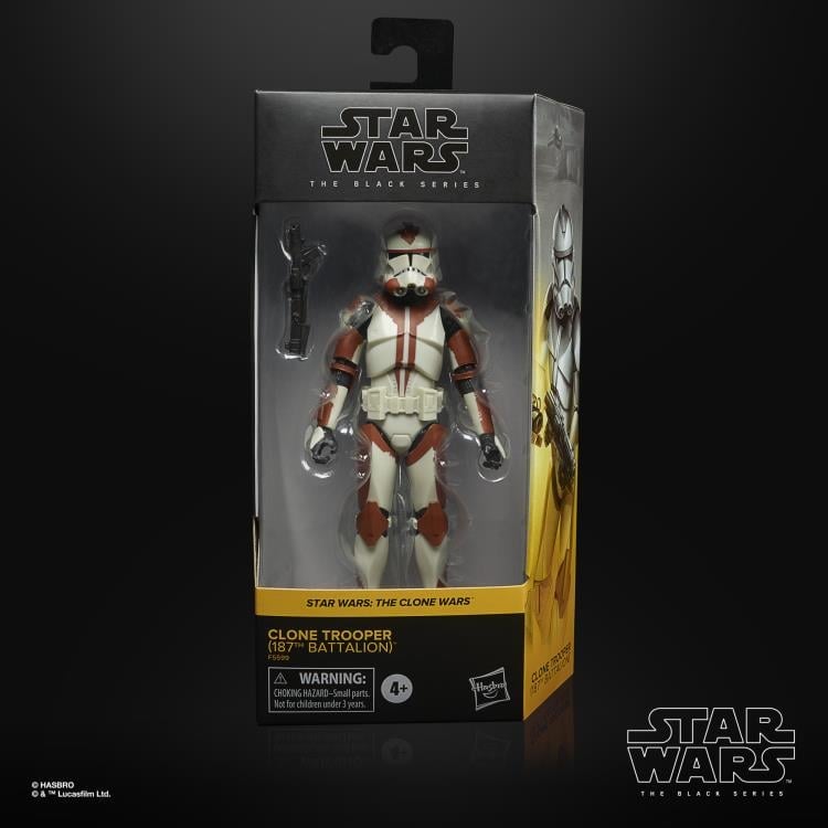 Star Wars: The Black Series 6" 187th Battalion Clone Trooper (The Clone Wars) Exclusive Gallery Image 7