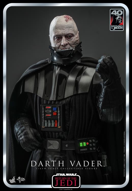 Star Wars: Return of the Jedi 40th Anniversary MMS699 Darth Vader 1/6th Scale Collectible Figure Gallery Image 8