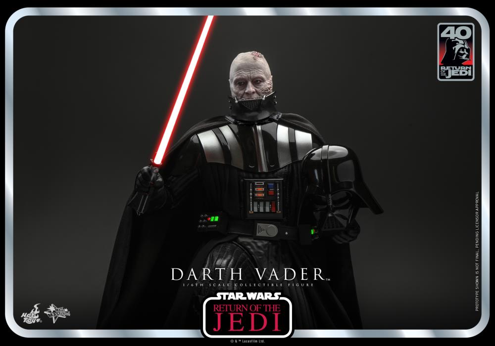 Star Wars: Return of the Jedi 40th Anniversary MMS699 Darth Vader 1/6th Scale Collectible Figure Gallery Image 13