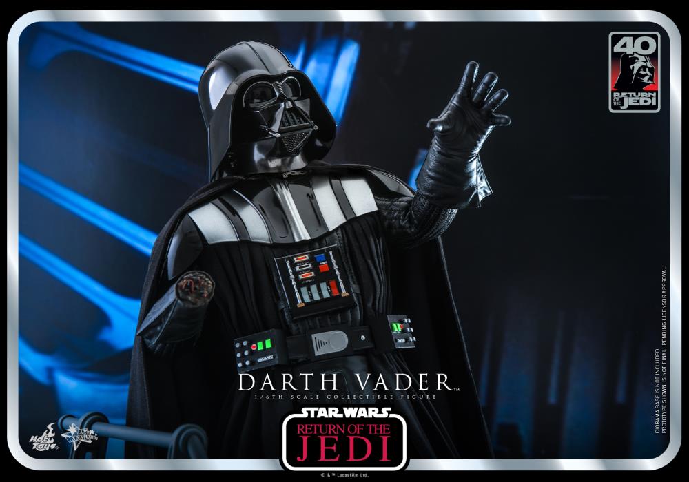 Star Wars: Return of the Jedi 40th Anniversary MMS699 Darth Vader 1/6th Scale Collectible Figure Gallery Image 18