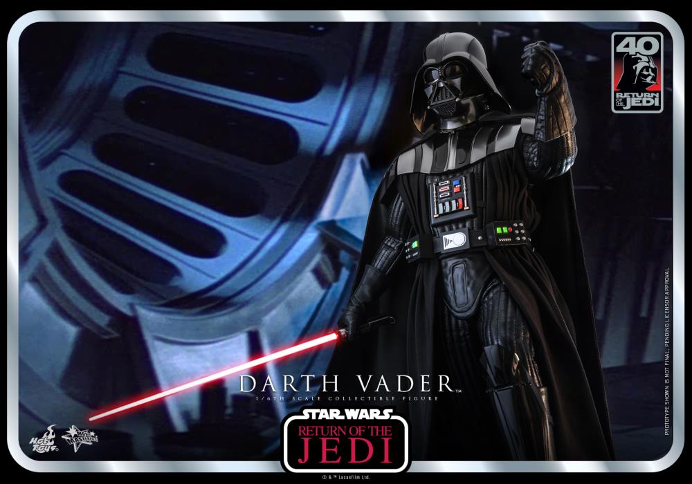 Star Wars: Return of the Jedi 40th Anniversary MMS699 Darth Vader 1/6th Scale Collectible Figure Gallery Image 16