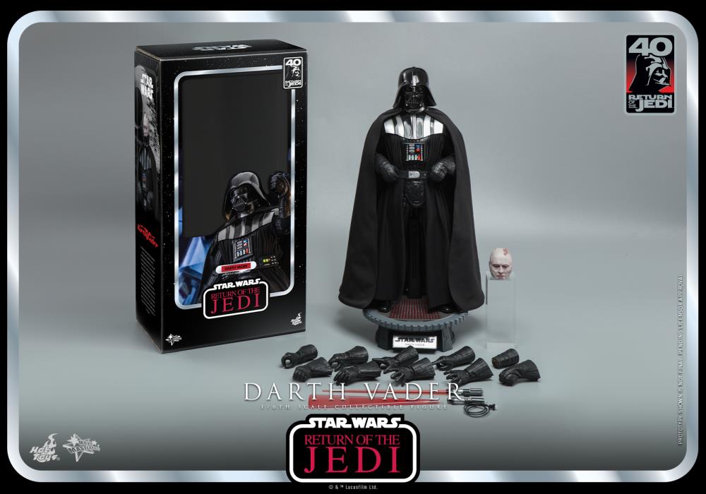 Star Wars: Return of the Jedi 40th Anniversary MMS699 Darth Vader 1/6th Scale Collectible Figure Gallery Image 20