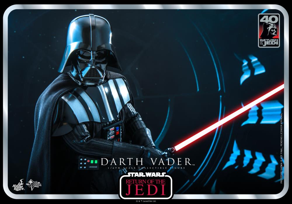 Star Wars: Return of the Jedi 40th Anniversary MMS699 Darth Vader 1/6th Scale Collectible Figure Gallery Image 17