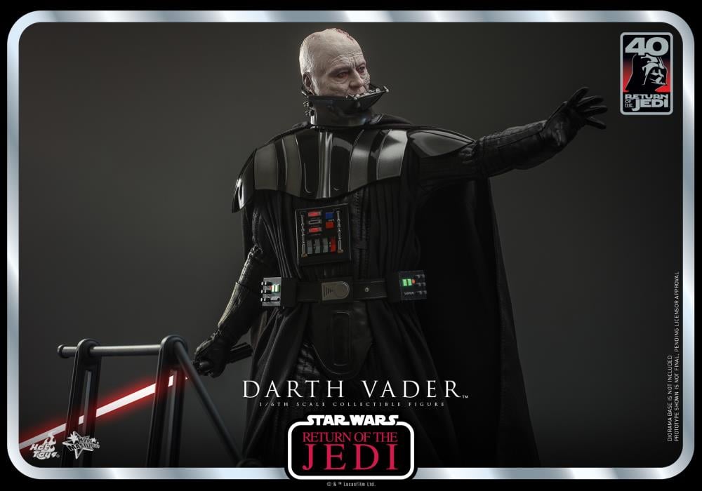 Star Wars: Return of the Jedi 40th Anniversary MMS699 Darth Vader 1/6th Scale Collectible Figure Gallery Image 15