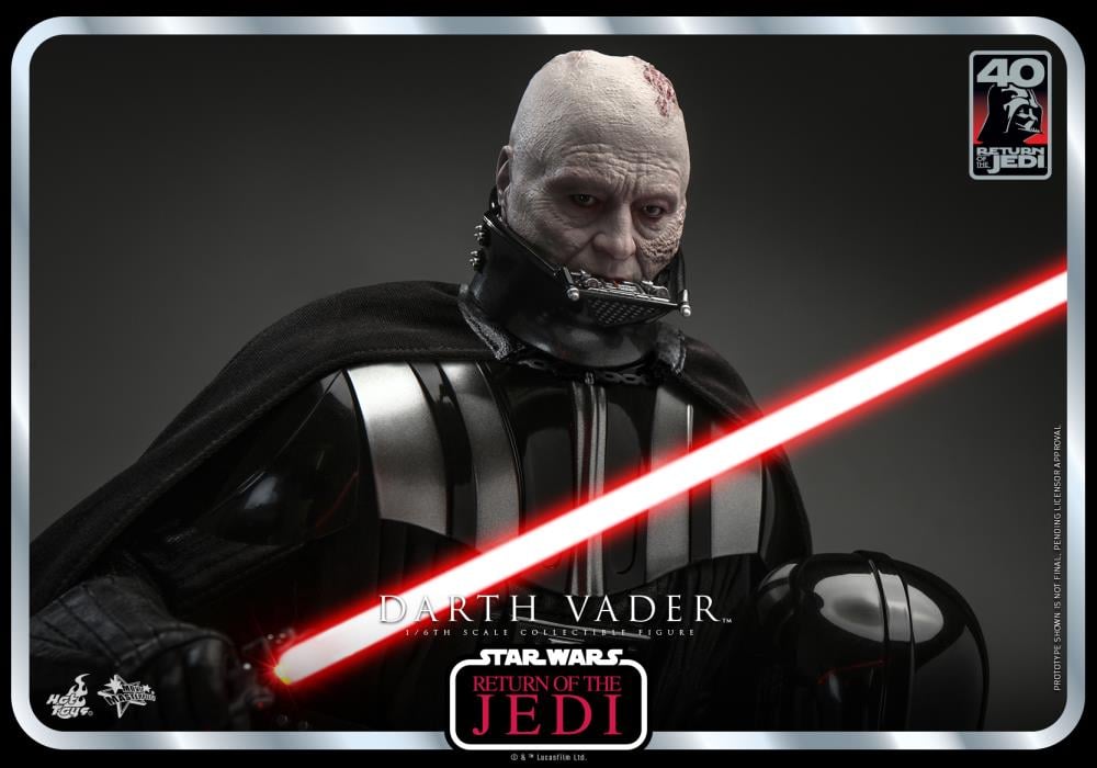Star Wars: Return of the Jedi 40th Anniversary MMS699 Darth Vader 1/6th Scale Collectible Figure Gallery Image 14