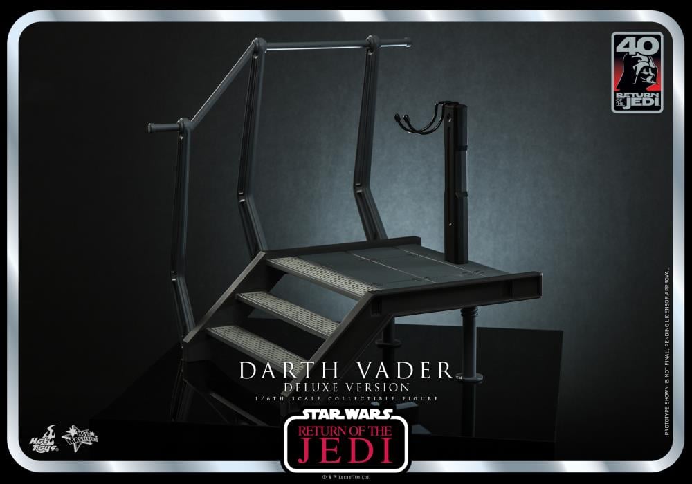 Star Wars: Return of the Jedi 40th Anniversary MMS700 Darth Vader Deluxe 1/6th Scale Collectible Figure Gallery Image 24