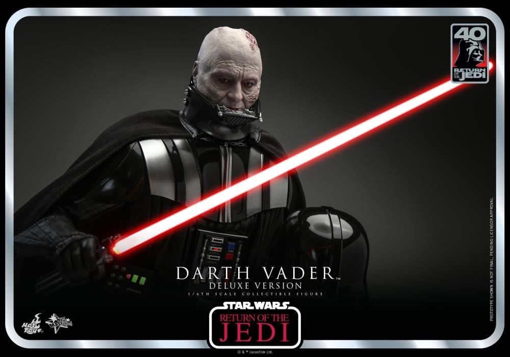 Star Wars: Return of the Jedi 40th Anniversary MMS700 Darth Vader Deluxe 1/6th Scale Collectible Figure Gallery Image 20