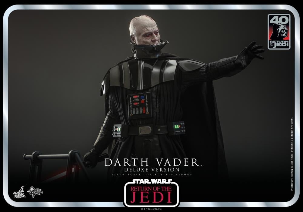 Star Wars: Return of the Jedi 40th Anniversary MMS700 Darth Vader Deluxe 1/6th Scale Collectible Figure Gallery Image 21