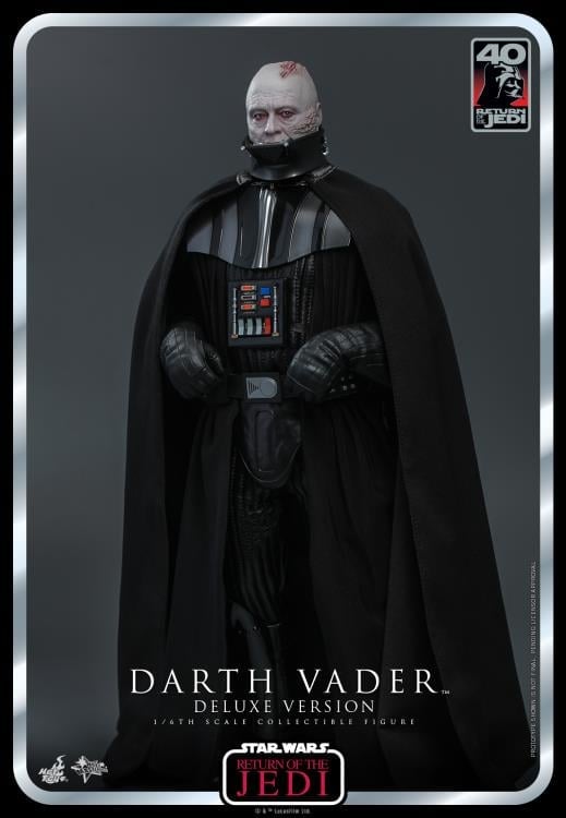Star Wars: Return of the Jedi 40th Anniversary MMS700 Darth Vader Deluxe 1/6th Scale Collectible Figure Gallery Image 9