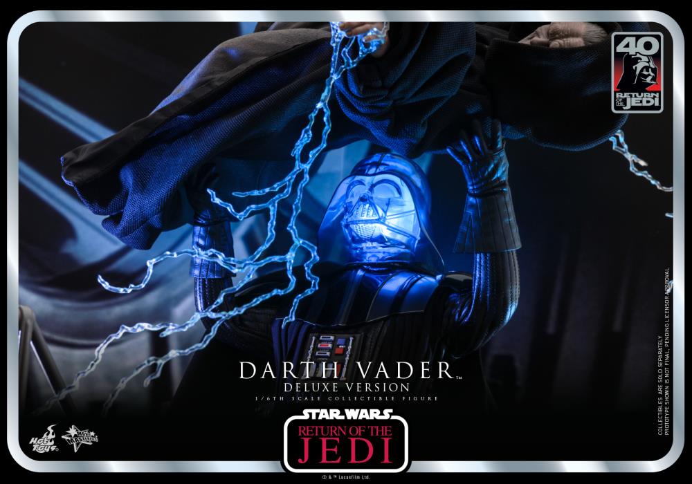 Star Wars: Return of the Jedi 40th Anniversary MMS700 Darth Vader Deluxe 1/6th Scale Collectible Figure Gallery Image 15