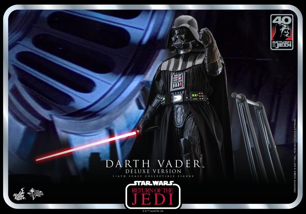 Star Wars: Return of the Jedi 40th Anniversary MMS700 Darth Vader Deluxe 1/6th Scale Collectible Figure Gallery Image 11