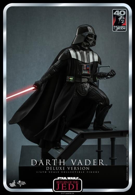 Star Wars: Return of the Jedi 40th Anniversary MMS700 Darth Vader Deluxe 1/6th Scale Collectible Figure Gallery Image 8