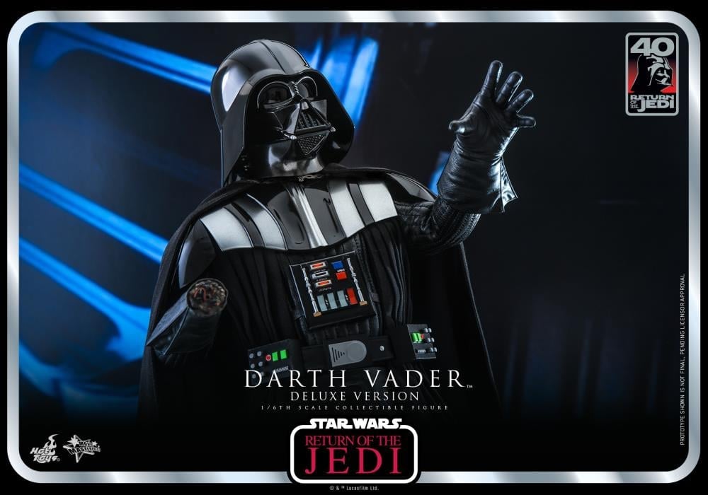 Star Wars: Return of the Jedi 40th Anniversary MMS700 Darth Vader Deluxe 1/6th Scale Collectible Figure Gallery Image 12