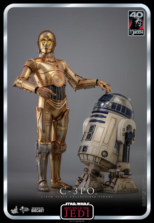 Star Wars: Return of the Jedi 40th Anniversary MMS701D56 C-3PO 1/6th Scale Collectible Figure Gallery Image 4