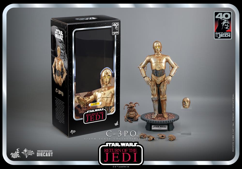 Star Wars: Return of the Jedi 40th Anniversary MMS701D56 C-3PO 1/6th Scale Collectible Figure Gallery Image 20