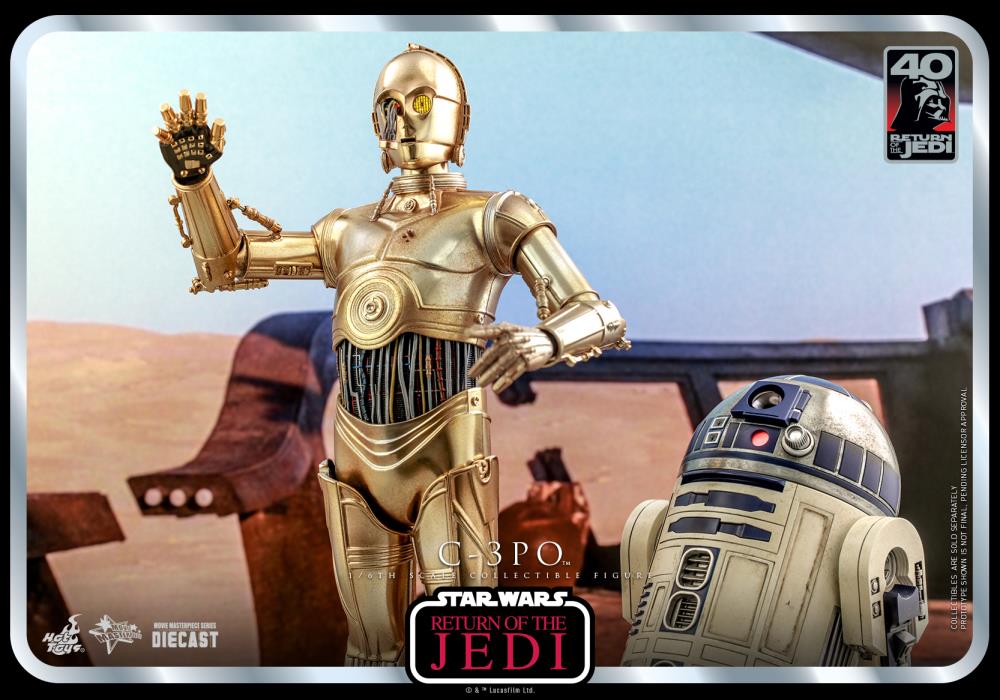 Star Wars: Return of the Jedi 40th Anniversary MMS701D56 C-3PO 1/6th Scale Collectible Figure Gallery Image 12