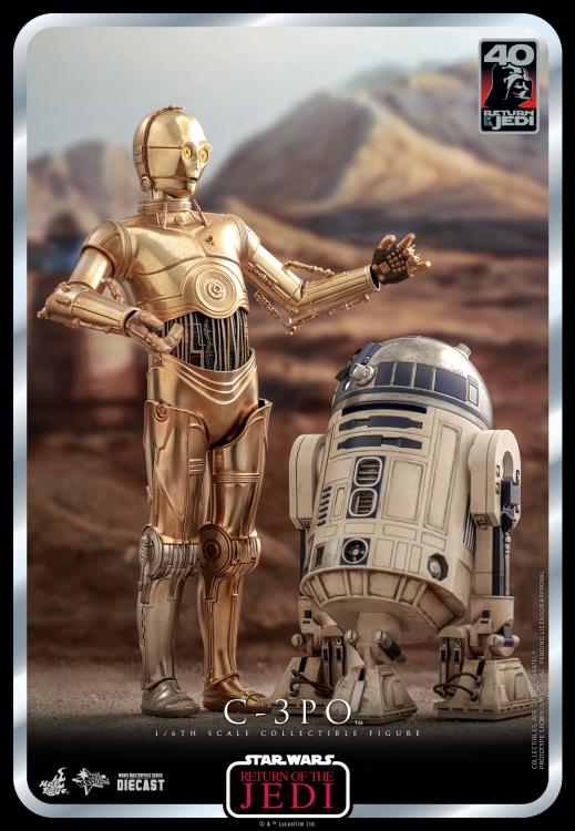 Star Wars: Return of the Jedi 40th Anniversary MMS701D56 C-3PO 1/6th Scale Collectible Figure Gallery Image 8