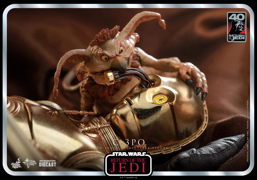Star Wars: Return of the Jedi 40th Anniversary MMS701D56 C-3PO 1/6th Scale Collectible Figure Gallery Image 15