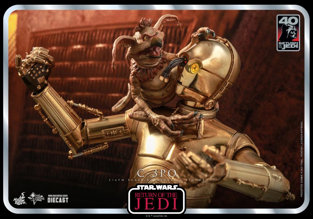 Star Wars: Return of the Jedi 40th Anniversary MMS701D56 C-3PO 1/6th Scale Collectible Figure Gallery Image 14