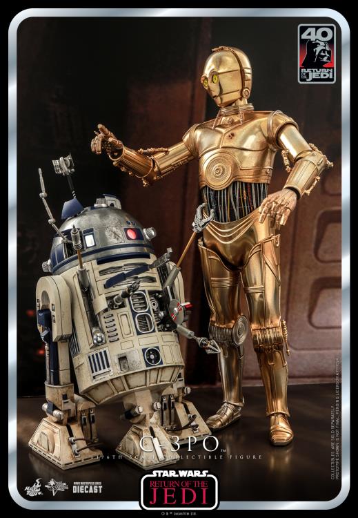 Star Wars: Return of the Jedi 40th Anniversary MMS701D56 C-3PO 1/6th Scale Collectible Figure Gallery Image 11