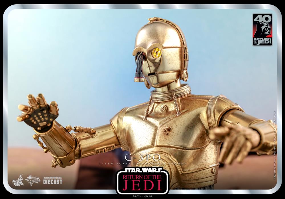 Star Wars: Return of the Jedi 40th Anniversary MMS701D56 C-3PO 1/6th Scale Collectible Figure Gallery Image 13