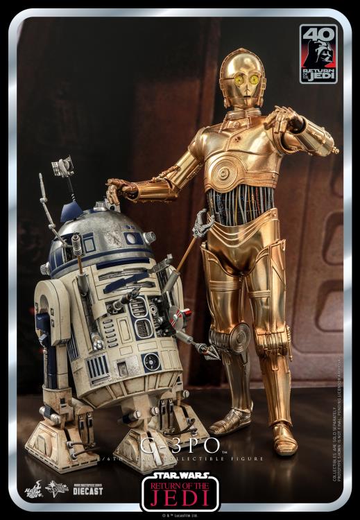 Star Wars: Return of the Jedi 40th Anniversary MMS701D56 C-3PO 1/6th Scale Collectible Figure Gallery Image 10