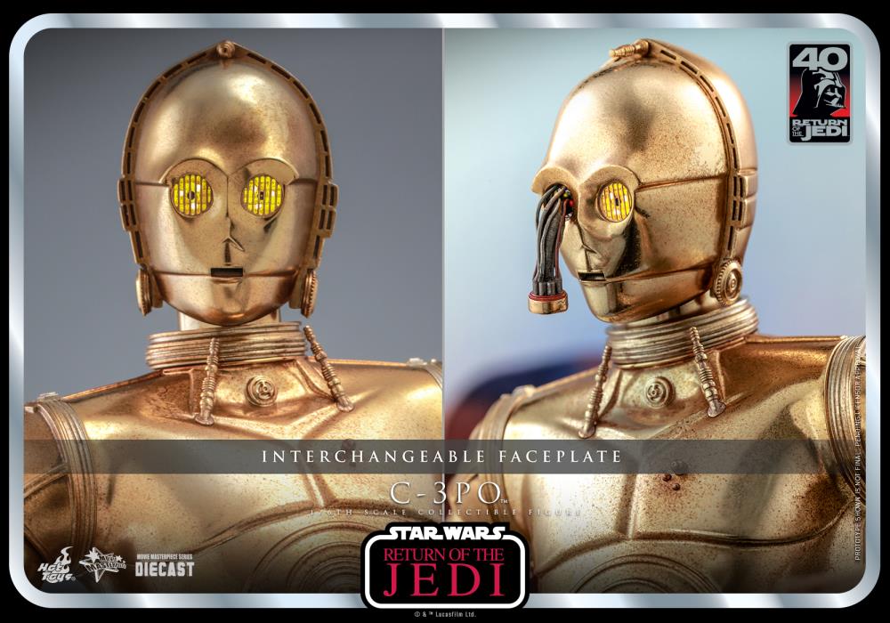 Star Wars: Return of the Jedi 40th Anniversary MMS701D56 C-3PO 1/6th Scale Collectible Figure Gallery Image 18