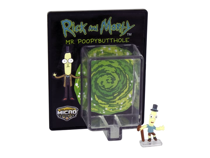Rick and Morty World's Smallest Mr. Poopybutthole Micro Action Figure Gallery Image 1