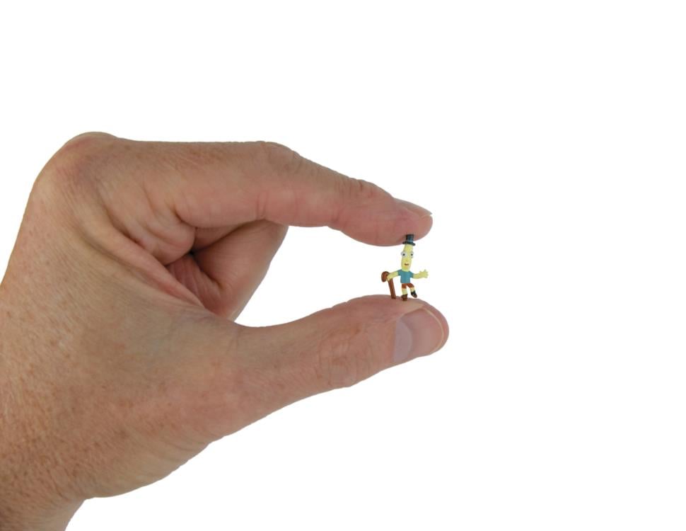 Rick and Morty World's Smallest Mr. Poopybutthole Micro Action Figure Gallery Image 4