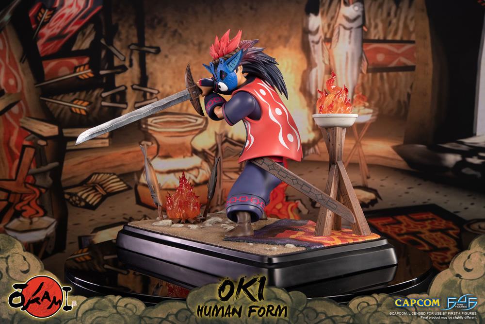 Okami Oki (Human Form) Standard Edition Statue Gallery Image 4