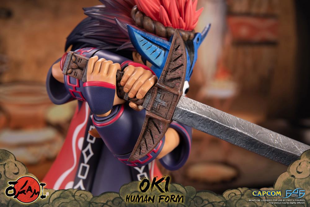 Okami Oki (Human Form) Standard Edition Statue Gallery Image 16