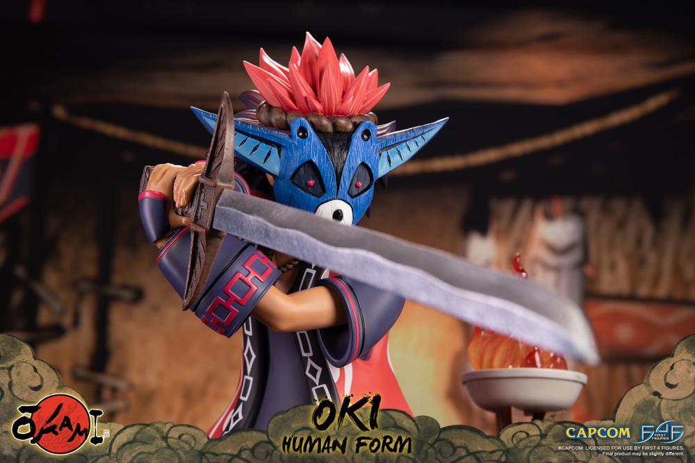 Okami Oki (Human Form) Standard Edition Statue Gallery Image 15