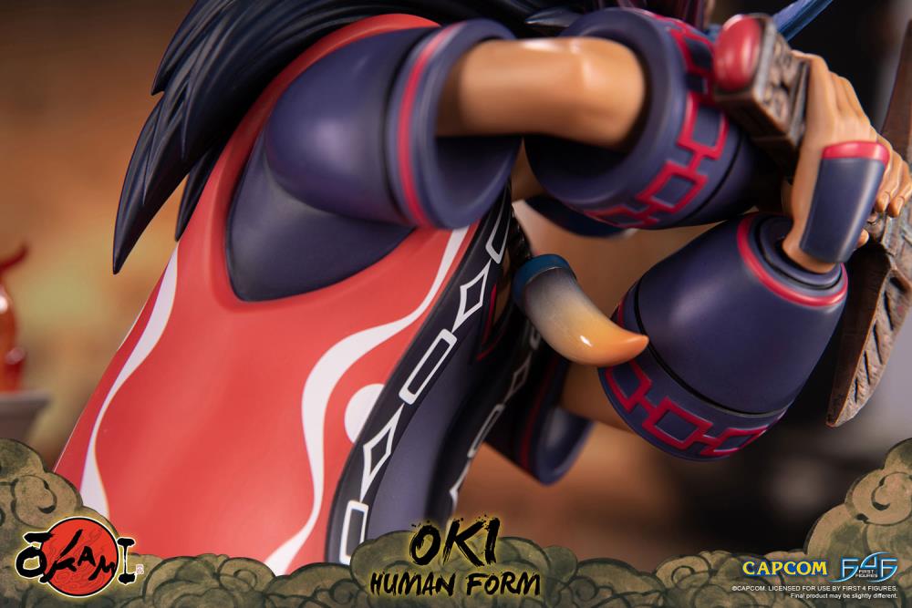Okami Oki (Human Form) Standard Edition Statue Gallery Image 12