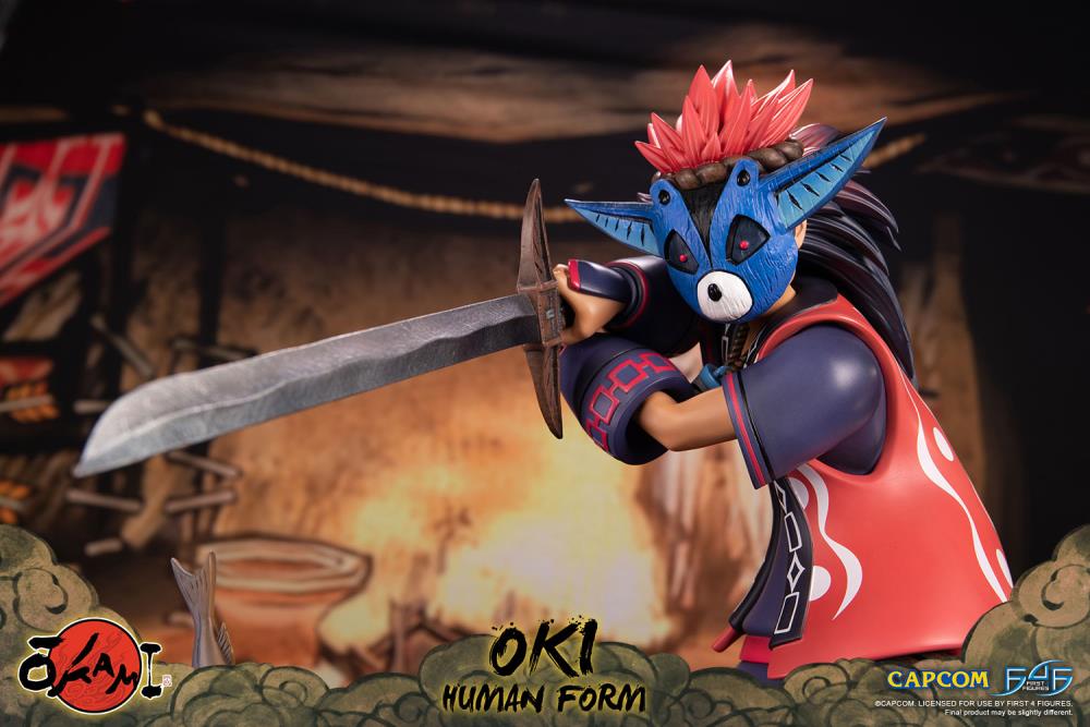 Okami Oki (Human Form) Standard Edition Statue Gallery Image 22