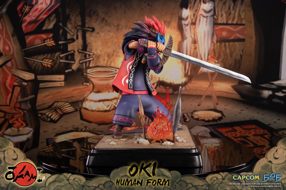 Okami Oki (Human Form) Standard Edition Statue Gallery Image 9