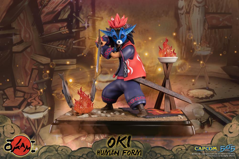 Okami Oki (Human Form) Standard Edition Statue Gallery Image 3