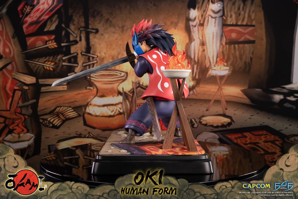Okami Oki (Human Form) Standard Edition Statue Gallery Image 5