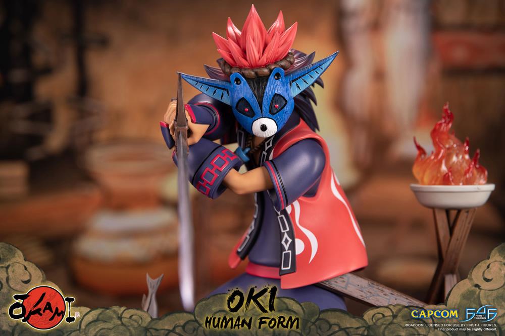 Okami Oki (Human Form) Standard Edition Statue Gallery Image 23