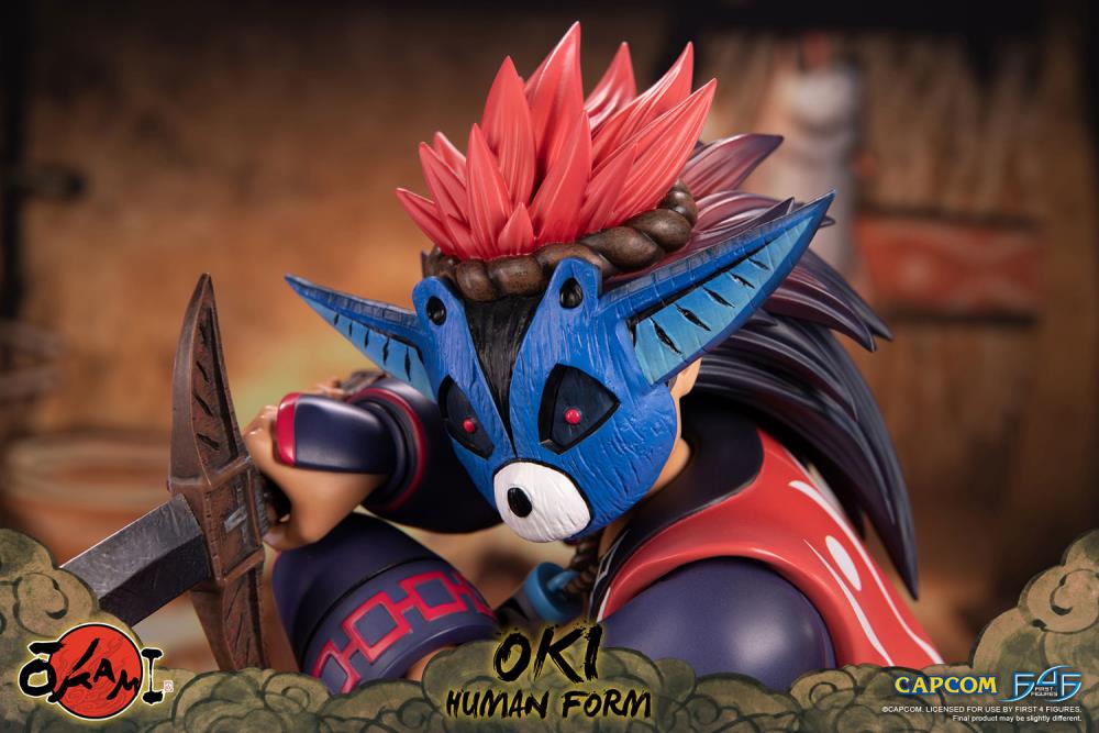 Okami Oki (Human Form) Standard Edition Statue Gallery Image 18