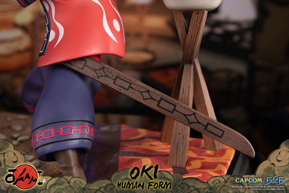 Okami Oki (Human Form) Standard Edition Statue Gallery Image 19