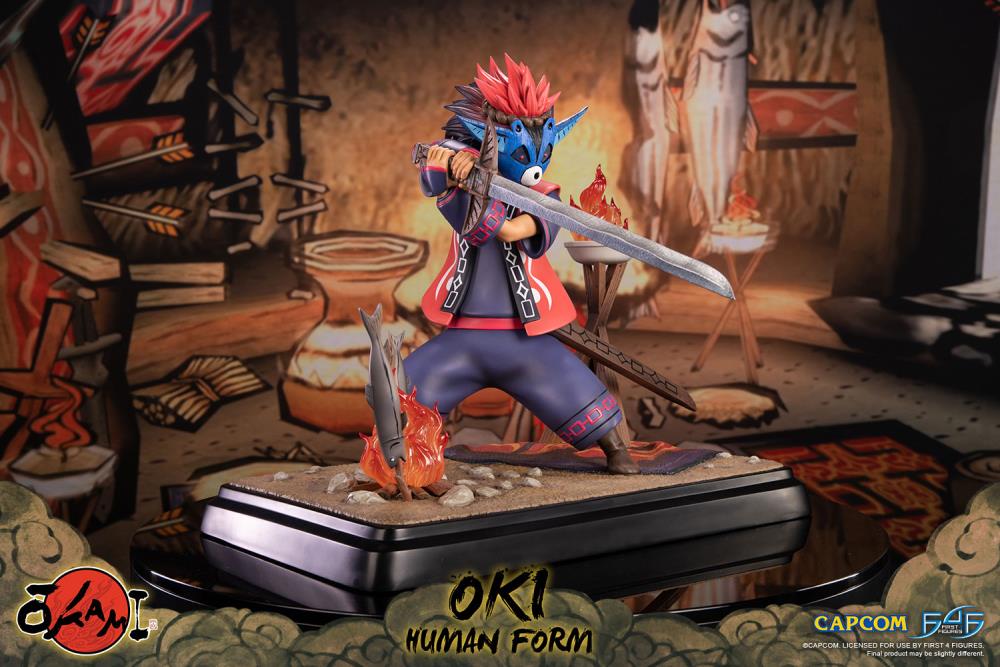 Okami Oki (Human Form) Standard Edition Statue Gallery Image 10
