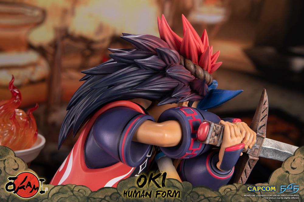 Okami Oki (Human Form) Standard Edition Statue Gallery Image 13