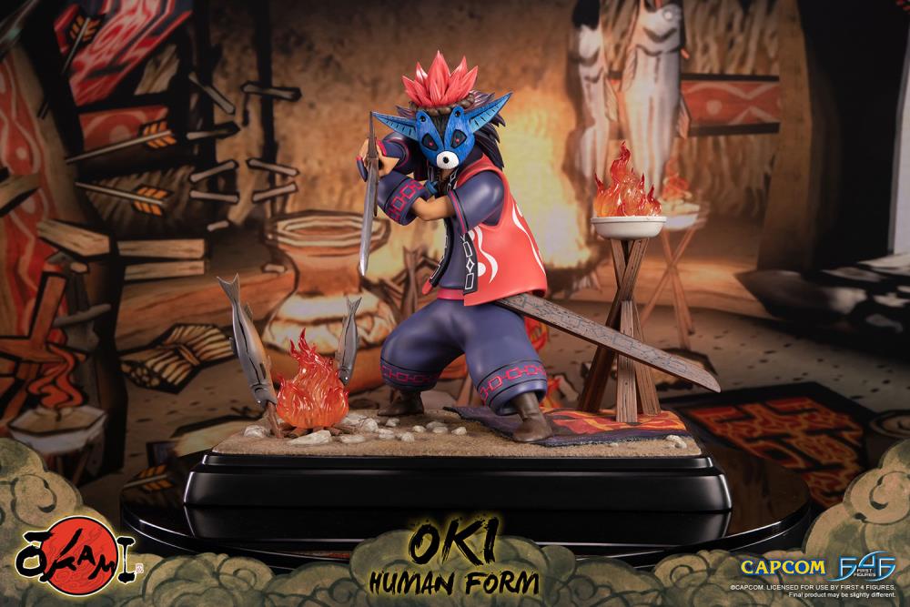 Okami Oki (Human Form) Standard Edition Statue Gallery Image 11