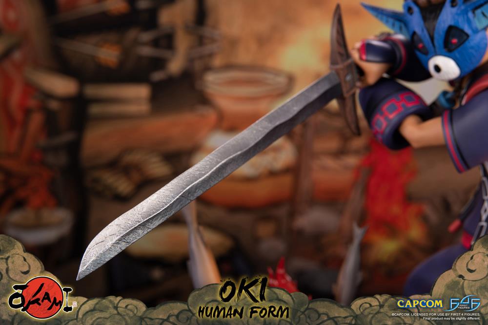Okami Oki (Human Form) Standard Edition Statue Gallery Image 17