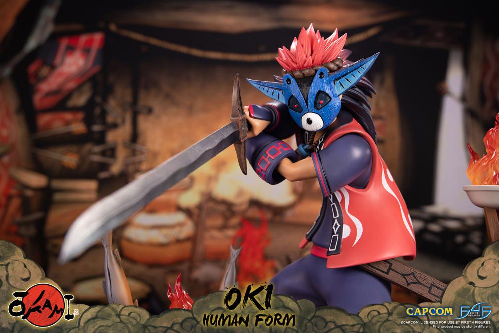 Okami Oki (Human Form) Standard Edition Statue Gallery Image 14