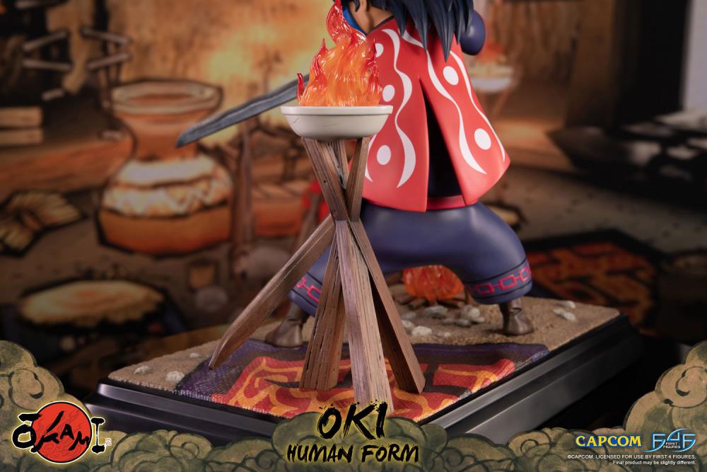 Okami Oki (Human Form) Standard Edition Statue Gallery Image 25