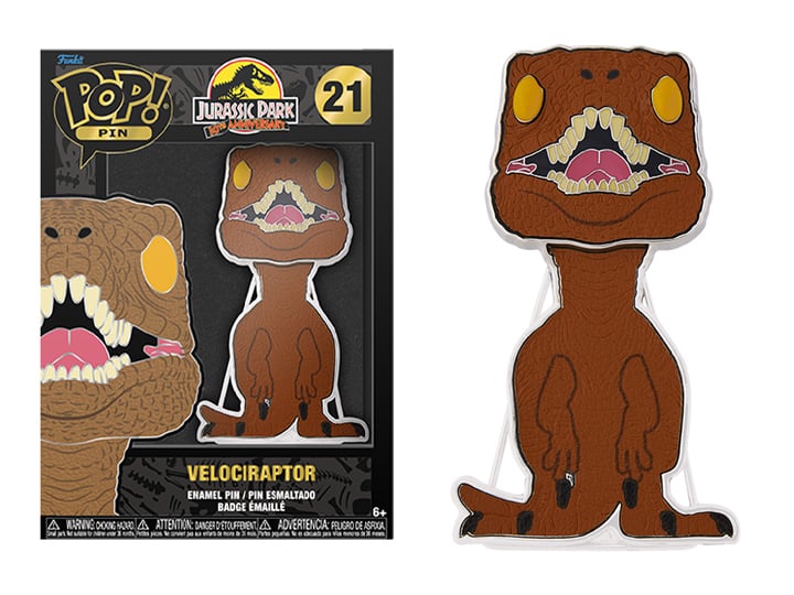 Pop! Pins: Jurassic Park - Velociraptor Gallery Image 1