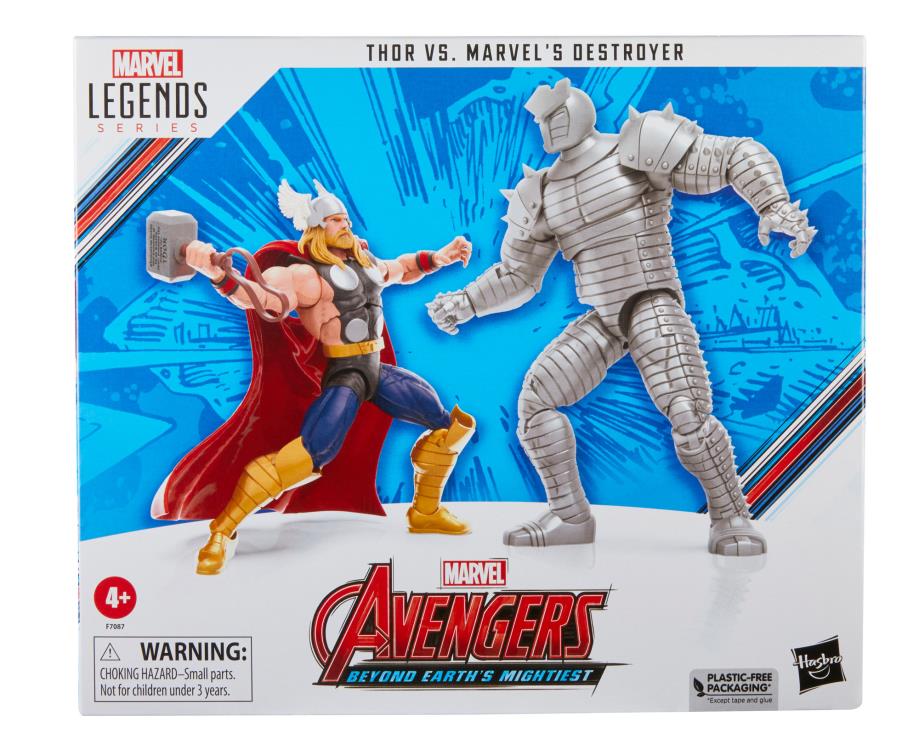 The Avengers 60th Anniversary Marvel Legends Thor vs. The