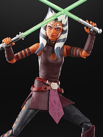 Star Wars: The Black Series 6" Ahsoka Tano (Padawan) Action Figure Gallery Image 2