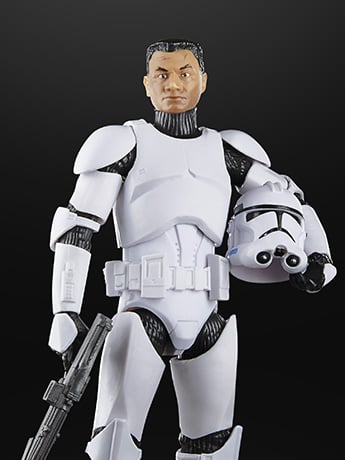 Star Wars: The Black Series 6" Phase II Clone Trooper (The Clone Wars) Action Figure Gallery Image 2